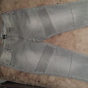 Vigoss Gray Straight Leg Jeans